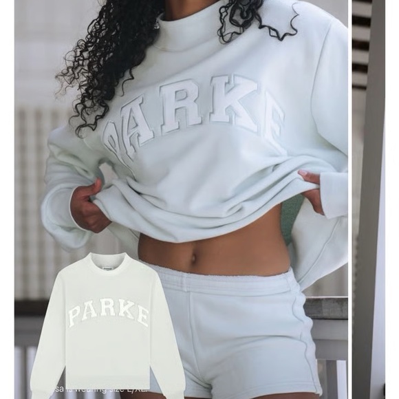 PARKE MOCK NECK SWEATSHIRT BRIDAL